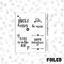 Valentine's Day Full Boxes // Foiled Overlay